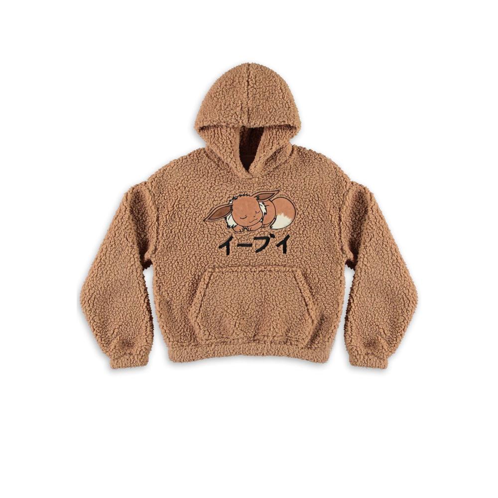 Pokémon - Eevee Teddy Sweat à capuche - Marron